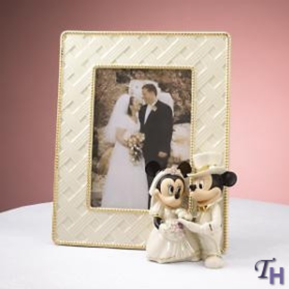 Lenox Minnie's Dream Wedding 5x7 Photo Frame